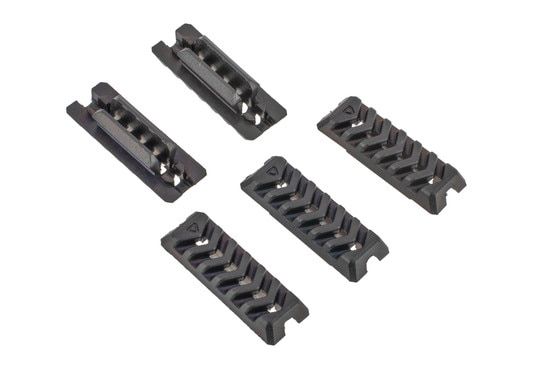 Strike Industries 5-Pack Siegen Rail Cover in Black